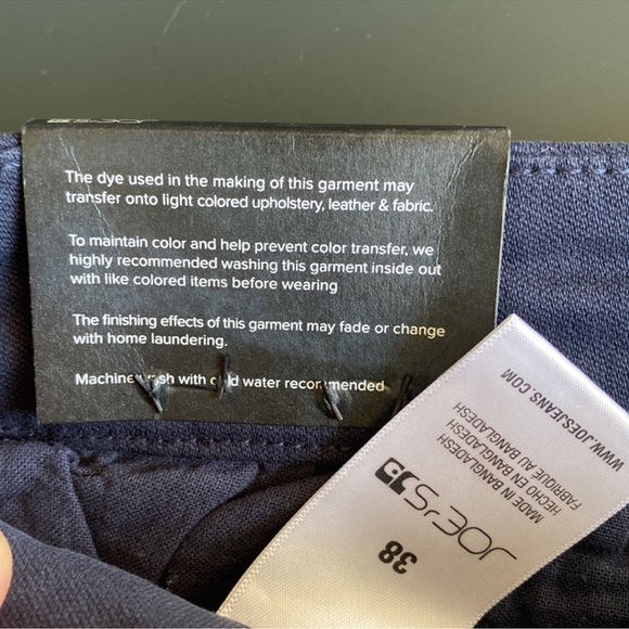 NWT Joe's Jeans Men's Navy Shorts Flat Front 38 - Picture 8 of 14